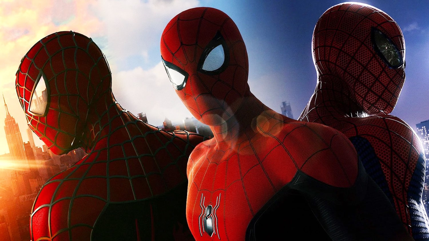 spider men andrew garfield tobey maguire tom holland spider man no way home