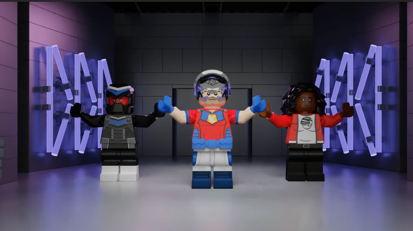 James Gunn's Peacemaker's Opening Remade In Lego Animation