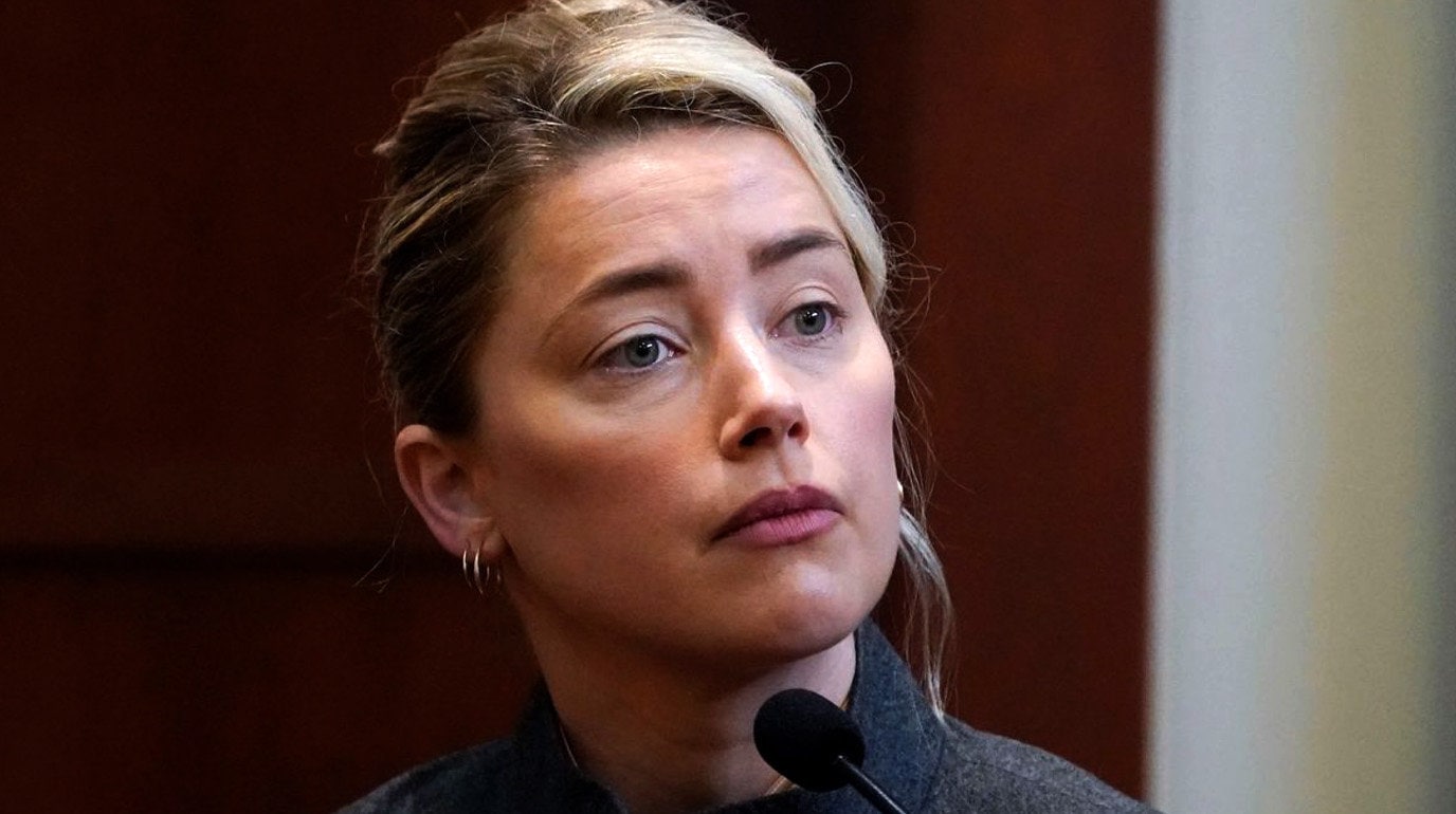 amber heard listening getty