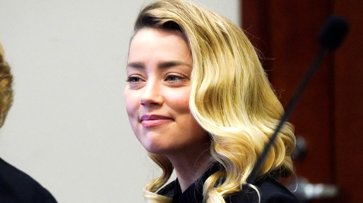 amber heard smile getty