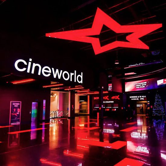 Cineworld To Be Taken Over By Cineplex