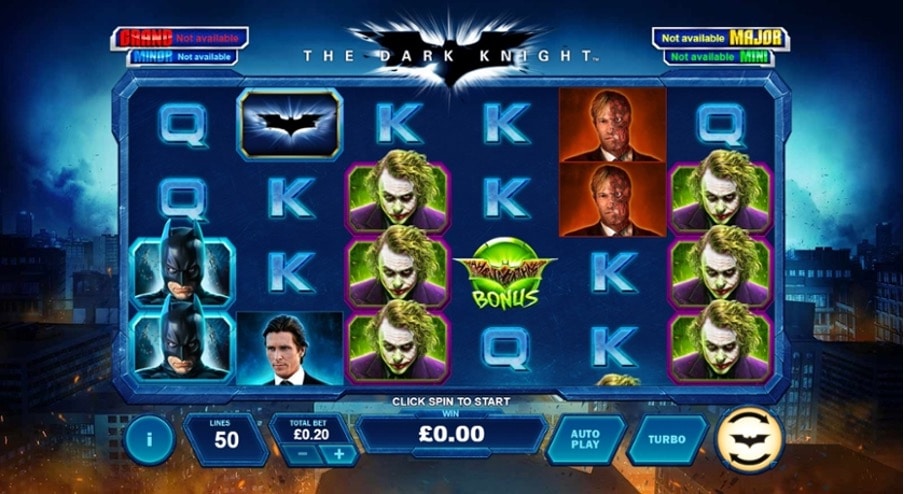 dark knight online slots