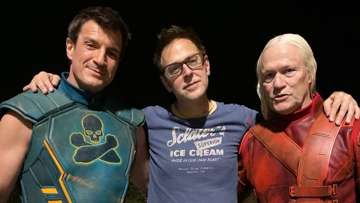 James Gunn Blasts His New Assistant Nathan Fillion